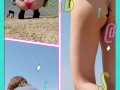 ベランダでフェラ抜きするルーズソックスギャル