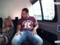 Horny Babe Mia De Berg Receives Hardcore Fuck From Foreign Cock In The Bus - LETSDOEIT