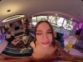 Beautiful busty brunette wants you to pound her pussy in VR