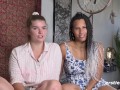 Natascha und Lena S. heißes Date mit intensiven Orgasmen