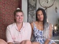 Natascha und Lena S. heißes Date mit intensiven Orgasmen