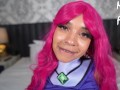 Cosplay Braceface Teen Starfire Gets Fucked By Her Crush 😈🔥💦