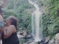 Ang Sabi ko tara sa FALLS hindi SUCK MY BALLS - Pinay Reima Public Waterfall Fuck