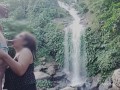 Ang Sabi ko tara sa FALLS hindi SUCK MY BALLS - Pinay Reima Public Waterfall Fuck