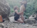 Ang Sabi ko tara sa FALLS hindi SUCK MY BALLS - Pinay Reima Public Waterfall Fuck