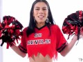 TINY4K Petite Teen Latina Cheerleader Fucked By Big Dick