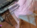 Piano Lesson Ends With a Dick in my Ass - EmmaMay