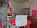 Hard anal fuck in her apartment before seeing friends
