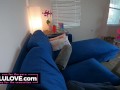 Babe chats nude in open robe about mental health & type of therapy she does mixed w/ behind the scenes sex talk - Lelu Love