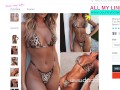 Sexy blonde trophy hotwife full nude sexy bikini try on in leopard print | DADDYSCOWGIRL