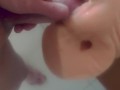 Creamy pussy after 1 hour of pounding
