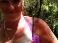 Cute girl flashes her tits in public on spring break so I start sucking on them and we got caught