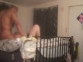 Caught horny roommate fingering her pussy so I hopped in bed with her and eat her pussy and fuck her