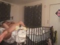Caught horny roommate fingering her pussy so I hopped in bed with her and eat her pussy and fuck her