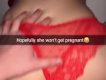 Girlfriend cheats after Nights Outs Snapchat Cuckold Compilation