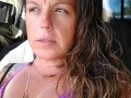 I pull my panties to the side and flash my pussy while I smoke and horny as fuck (for my fans)