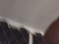 Stroking that dick and fucking her beautiful long brunette hair with my cock (real hair fetish)