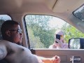 I got caught by cute girl while I was jerking off in my truck in public at the park