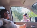 I got caught by cute girl while I was jerking off in my truck in public at the park