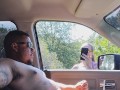 I got caught by cute girl while I was jerking off in my truck in public at the park