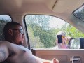 I got caught by cute girl while I was jerking off in my truck in public at the park