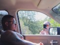 I got caught by cute girl while I was jerking off in my truck in public at the park