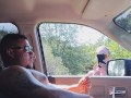 I got caught by cute girl while I was jerking off in my truck in public at the park