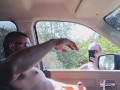 I got caught by cute girl while I was jerking off in my truck in public at the park