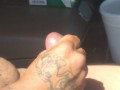 On spring break I catch my friend masturbating and flashing his cock In public and my pussy gets wet