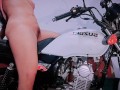 MOTORIZED FUCKS HIS STEPDAUGHTER ON THE MOTORCYCLE, HOME SEX