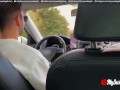 Fucking in the Back Seat of an Uber - Amateur Couple MySweetApple