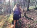 RENCONTRE UNE ADO EN EXTERIEUR ET BAISER EN LEVRETTE EN FORET