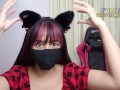 Lilith Kawaii de quatro usando um shortinho socado na bundinha gostosa xxx cute girls asian