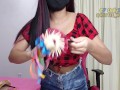 Lilith Kawaii de quatro usando um shortinho socado na bundinha gostosa xxx cute girls asian