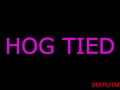 HOG TIED & PUT ON A ROTATING DINNING TABLE, each roulette spin is a new toy(audioroleplay) EXTREME