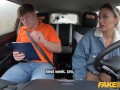 Fake Driving School Sexy big boobs wife gives blowjob and hard fuck in exchange for more lessons