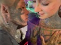 Onlyfans tattoo girl Anuskatzz enjoy XXX adventure wild sex with inked nonbinary Darkleaves Z-filmz
