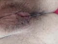 Married mature housewife masturbating A.S.M.R Closeup and noises of my slutty wife's pussy