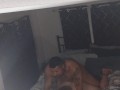 I got caught masturbating and fingering my pussy by my roommate and get fucked in multiple positions