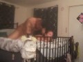 I film roommate catching me masturbating and fucking me in multiple position having multiple orgasms