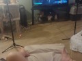 Filming Thick White Girl In Her Dress Playing Video Games
