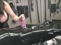 Relentless edging with post orgasm in the vacbed