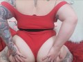 Christmas in July! - Adorable BBW Candycane Fuck with Dahlia Dee