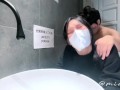 Cheating With My Husband's Friend In Toilet.... He Came On My Hair - Miuzxc / Sex Việt