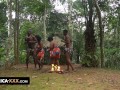 Very sexual ceremony in Africa
