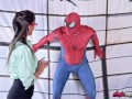 Naughty MILF Sofie Marie Gives Spiderman An Amazing Blowjoba