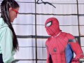 Naughty MILF Sofie Marie Gives Spiderman An Amazing Blowjoba