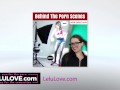 Babe letting her boobs breathe with bra up during behind porn scenes podcast about naked class she teaches - Lelu Love