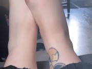 GanjaGoth - Pretty little feet and painted toes