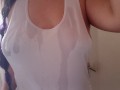 CAMISETA MOJADA: y tú qué harías con mis tetas?